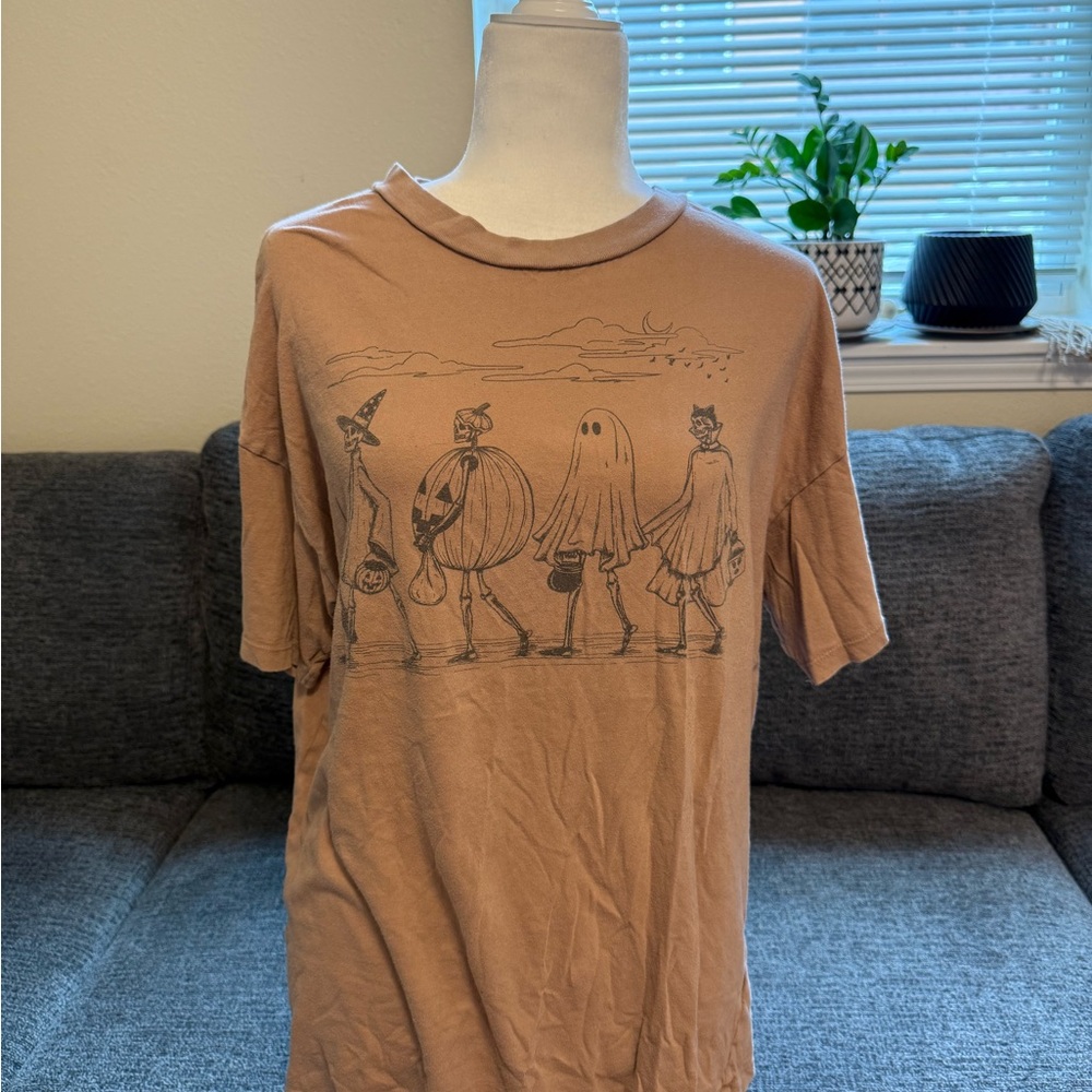 American Eagle Outfitters Brown T-Shirt
